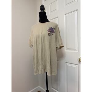 Bowery Supply Co. Magic Mushroom Graphic T-Shirt in Beige